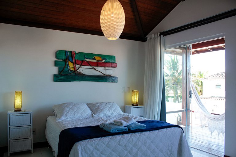 Bz04 a 30 pasos de la playa! Hermosa casa con piscina!