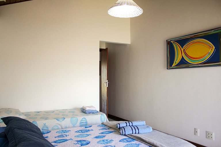 Bz04 30 steps from the beach! Beautiful house with a pool!
