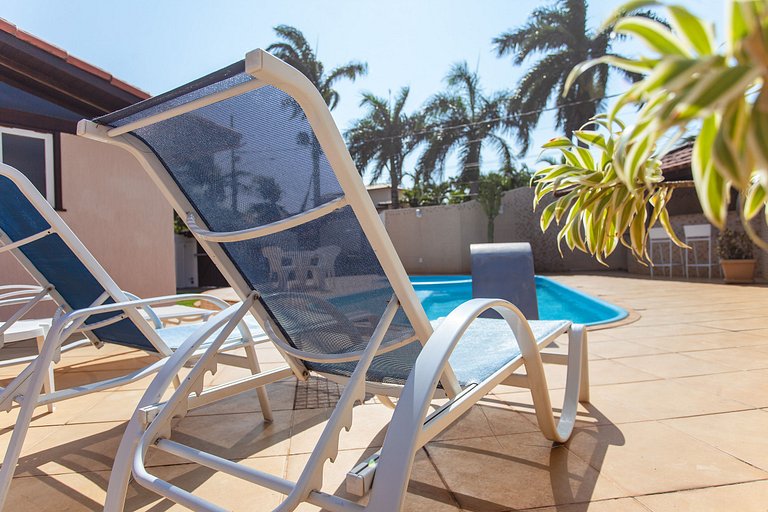 Casa em Geribá c/ Piscina e sauna, 6 quartos BZ11