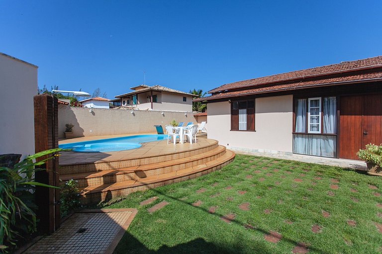 Casa em Geribá c/ Piscina e sauna, 6 quartos BZ11