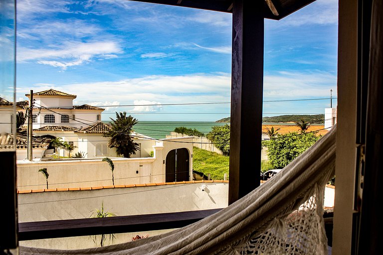 Bz04 a 30 pasos de la playa! Hermosa casa con piscina!