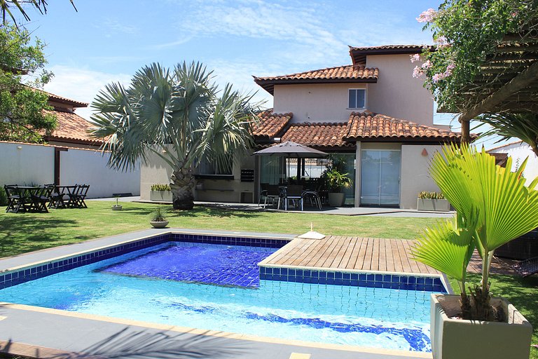 30 Metros da Praia!Casa independente c/ Piscina - BZ04