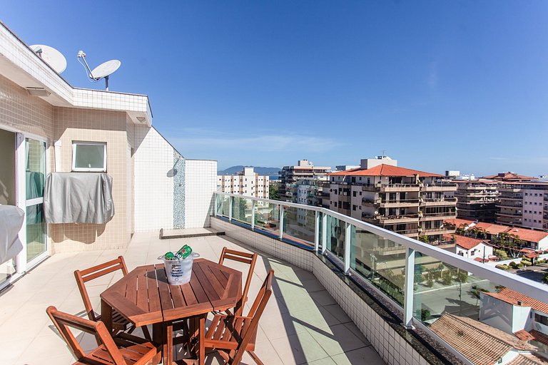 CF02 Penthouse 200m from Praia das Dunas