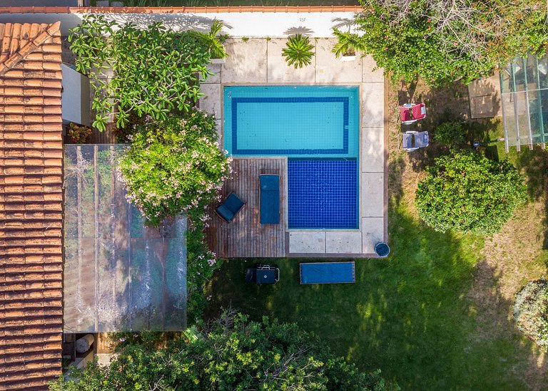 Bz26 40 metros da Praia! Casa Ampla com piscina