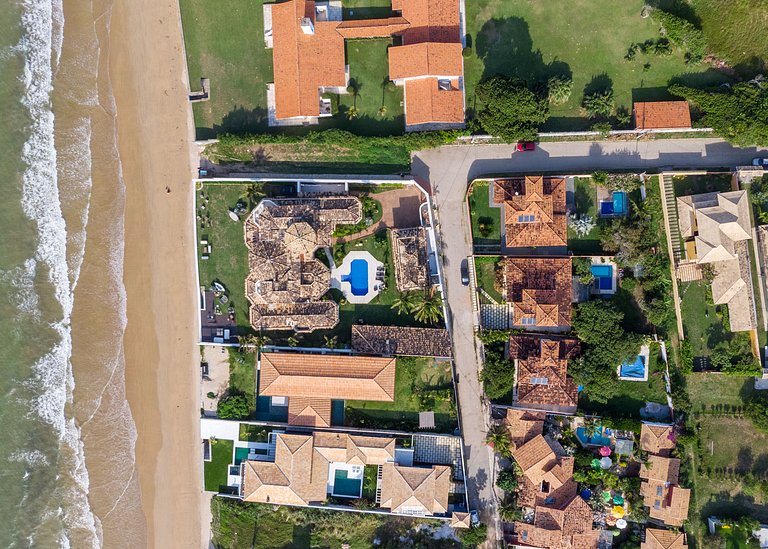 40metros da Praia!Linda casa c/ piscina privativa! BZ26