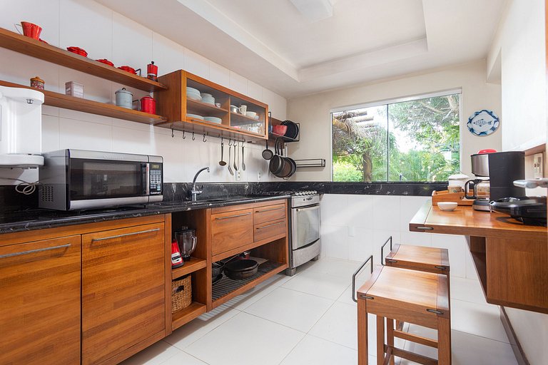 40metros da Praia!Linda casa c/ piscina privativa! BZ26