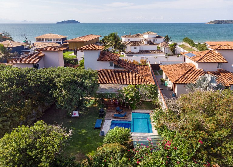 40metros da Praia!Linda casa c/ piscina privativa! BZ26