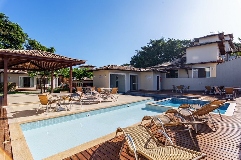 Bz05 House with pool and 5 Geribá suites