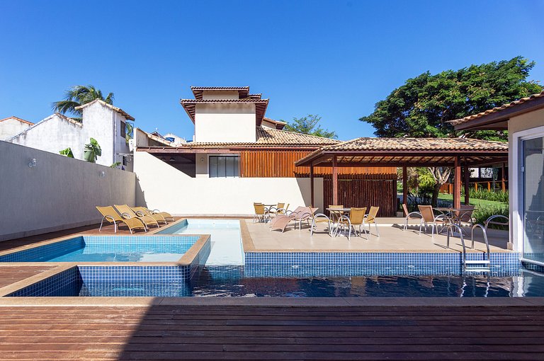 Bz05 Casa con piscina y 5 suites Geribá