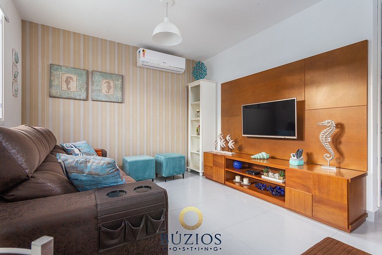 Bz30 Geribá!250m da praia, c/ área gourmet