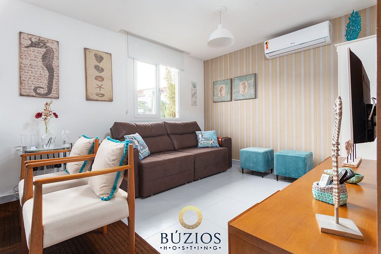 Bz30 Geribá!250m da praia, c/ área gourmet