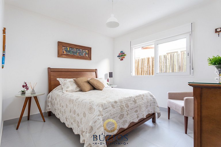 Bz30 Geribá! 250m da praia c/ área gourmet