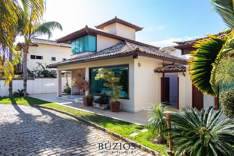 Bz08 200m da praia com Área Gourmet Geribá