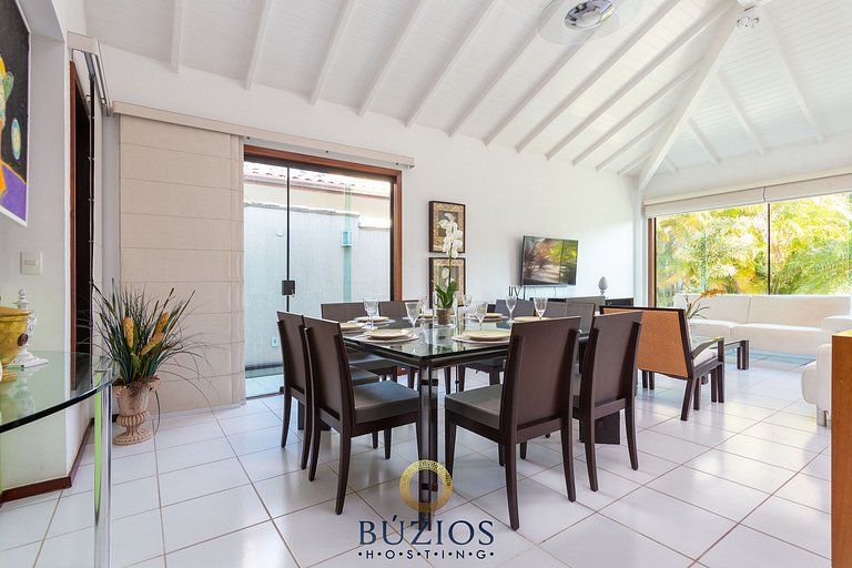 Bz08 200m da praia com Área Gourmet Geribá