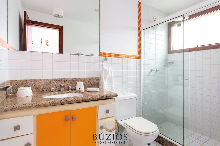 Bz08 200m da praia com Área Gourmet Geribá