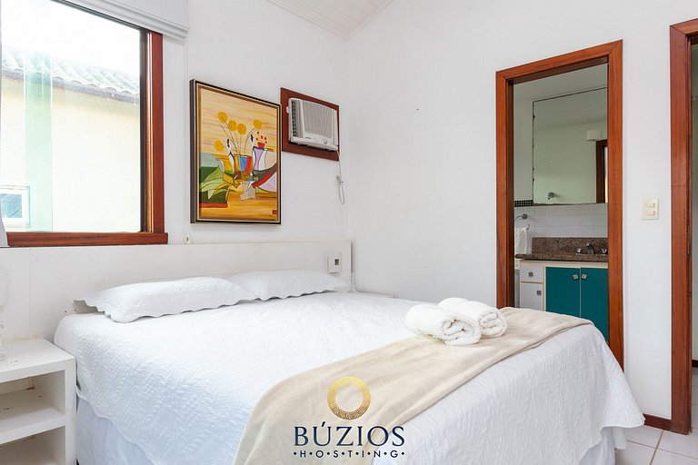 Bz08 350m da praia com Área Gourmet Geribá