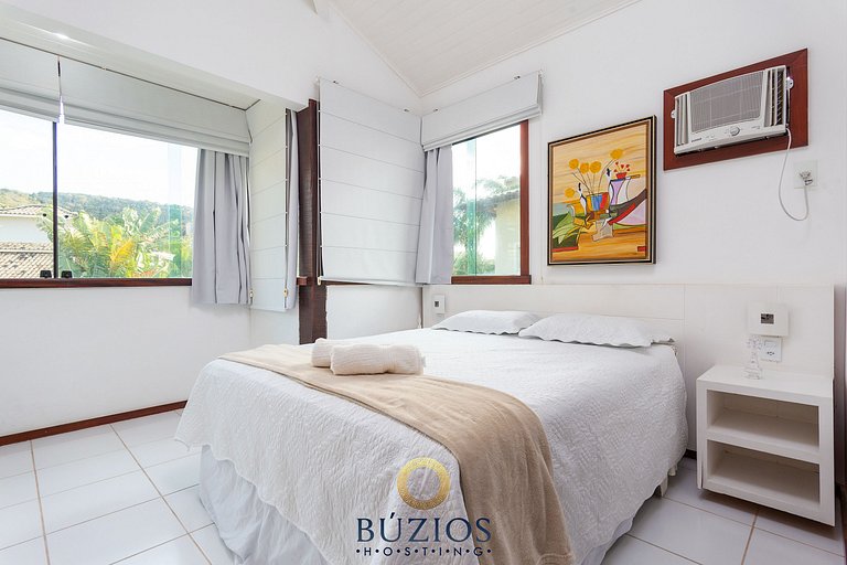 Bz08 200m da praia com Área Gourmet Geribá