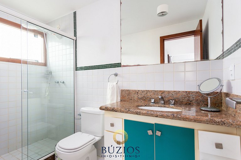 Bz08 350m da praia com Área Gourmet Geribá