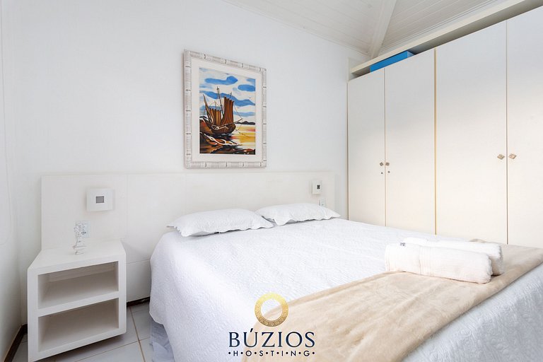 Bz08 200m da praia com Área Gourmet Geribá