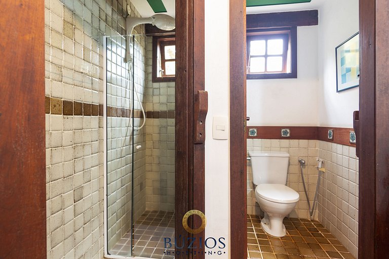 Casa com piscina/sauna/churrasqueira a 300m da praia BZ34