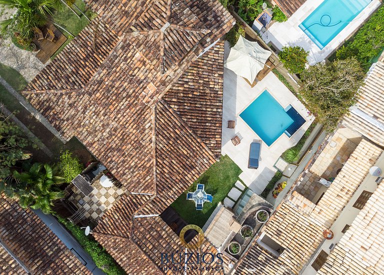 Bz34 Casa con piscina y sauna a 300 m de la playa