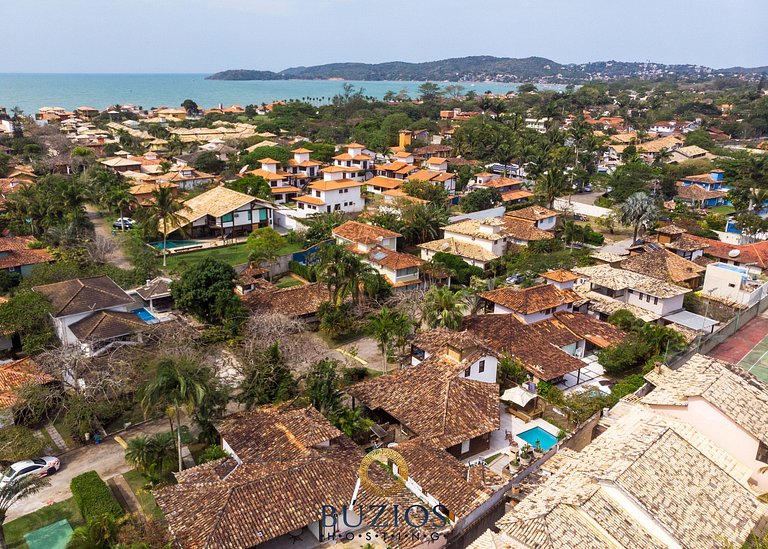 Bz34 Casa com Piscina e Sauna a 300 m da praia!