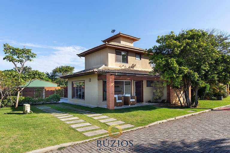 Bz01 Casa com piscina privativa 150m da praia