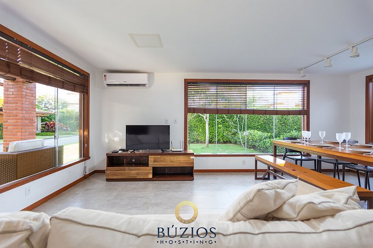 Bz01 Casa com piscina privativa 150m da praia