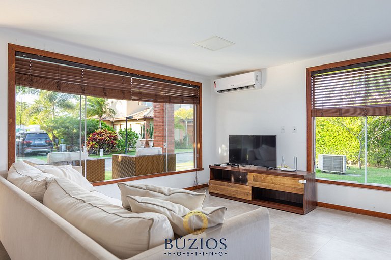 Bz01 Casa com piscina privativa 150m da praia