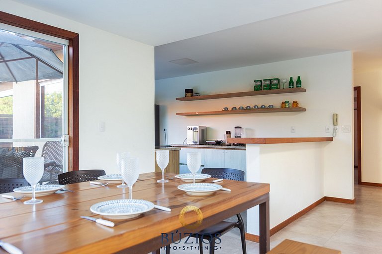 Bz01 Casa con piscina privada, a 150m de la playa