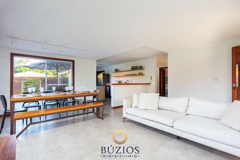 Bz01 Casa com piscina privativa 150m da praia