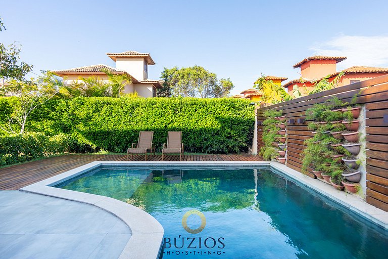 Bz01 Casa com piscina privativa 150m da praia