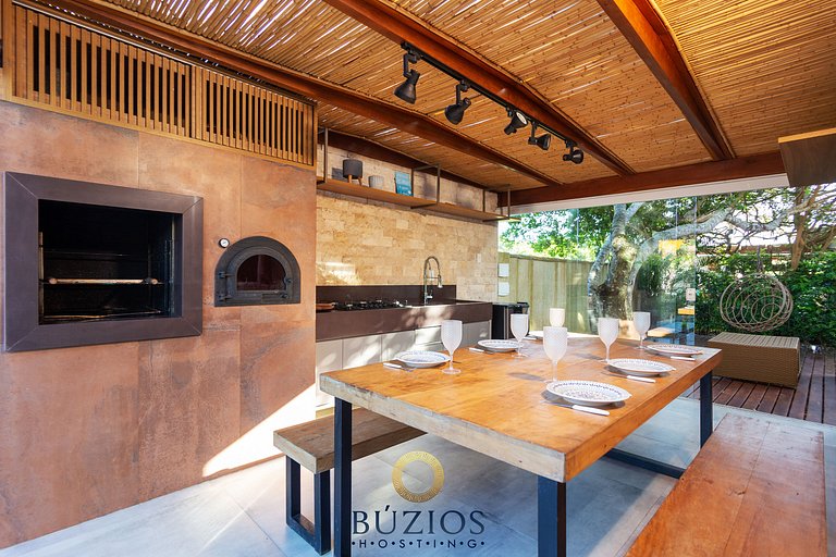 Bz01 Casa com piscina privativa 150m da praia