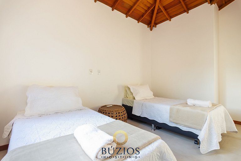 Bz01 Casa com piscina privativa 150m da praia