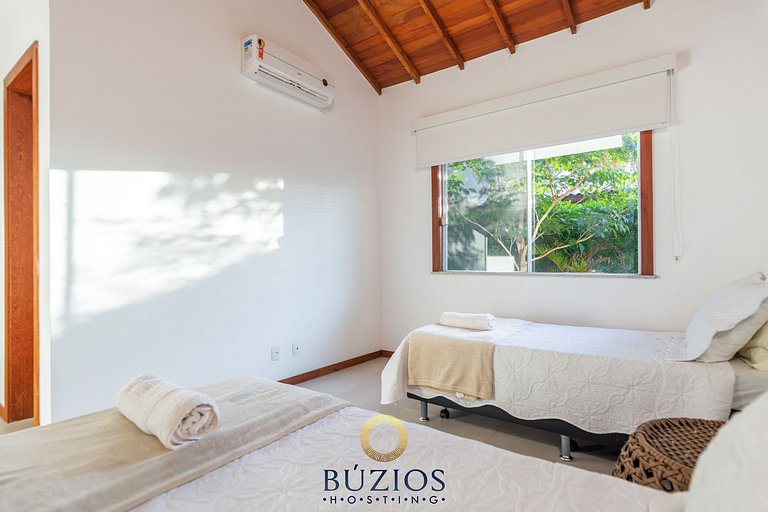 Bz01 Casa com piscina privativa 150m da praia