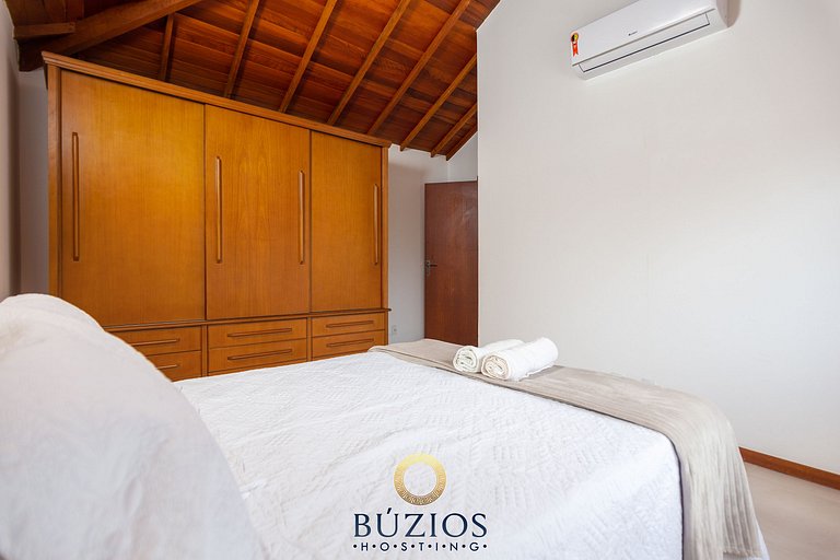 Bz01 Casa com piscina privativa 150m da praia