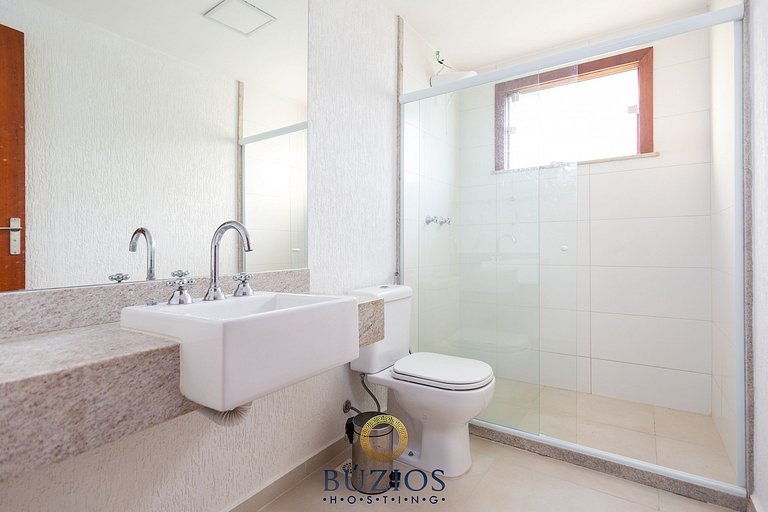 Bz01 Casa com piscina privativa 150m da praia