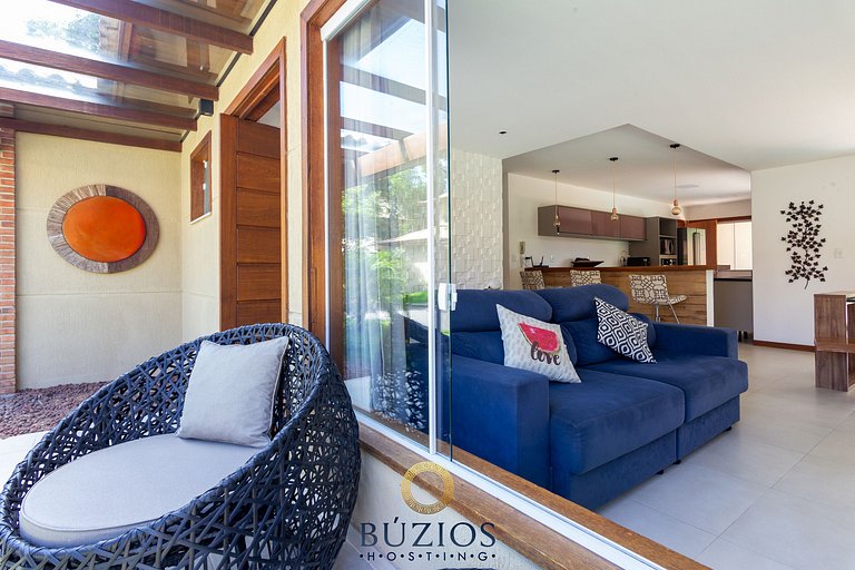 Bz40 House 180m from the beach with private pool