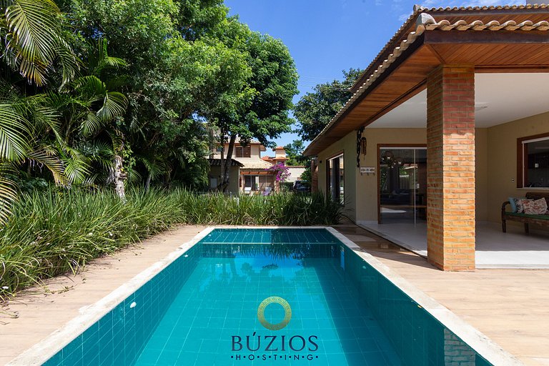 Casa Bz40 a 180m de la playa con piscina privada