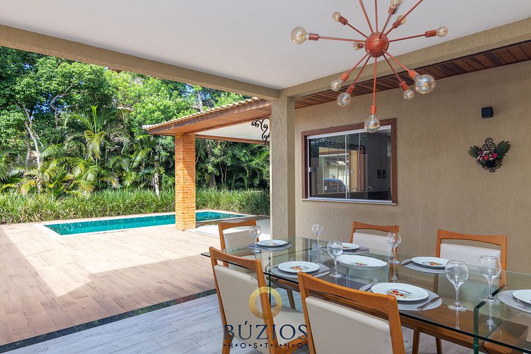 Casa Bz40 a 180m de la playa con piscina privada