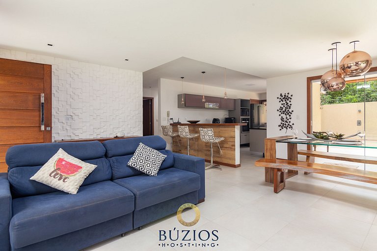 Casa Bz40 a 180m de la playa con piscina privada