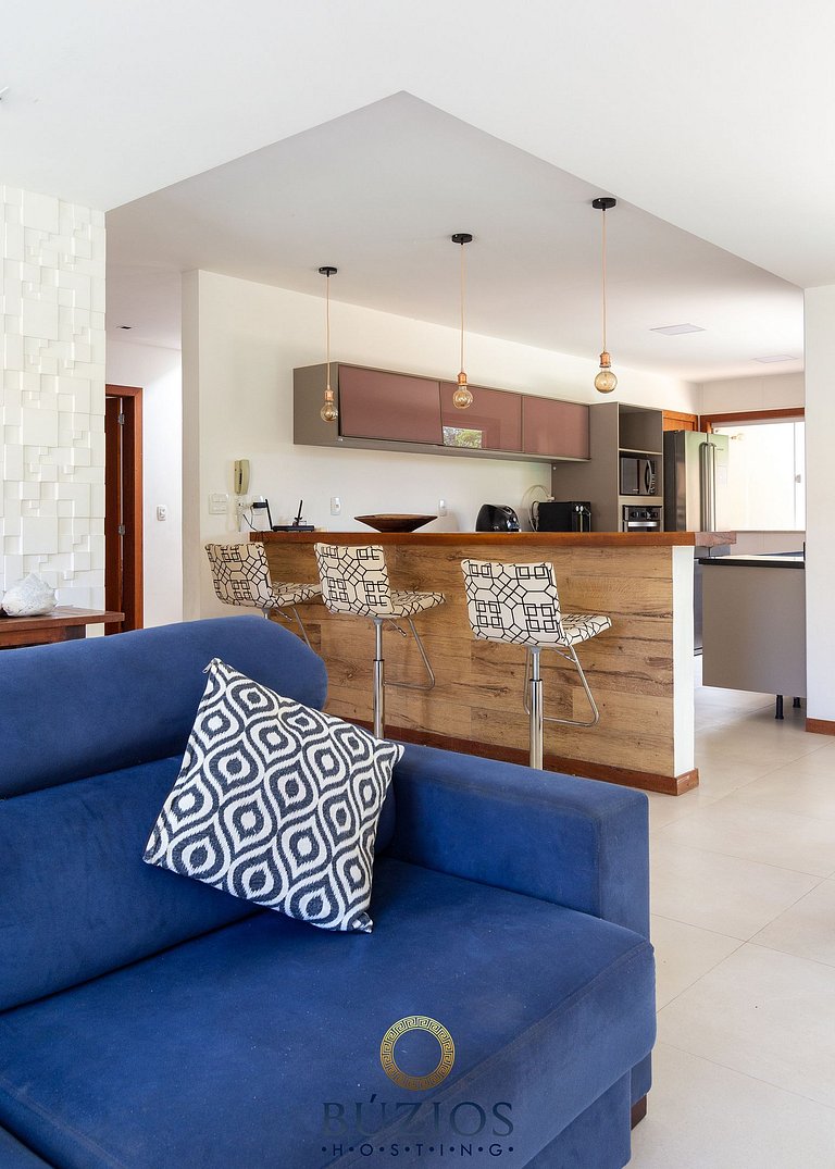Casa Bz40 a 180m de la playa con piscina privada