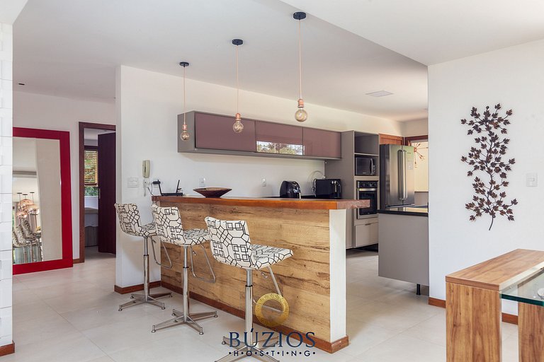 Casa Bz40 a 180m de la playa con piscina privada
