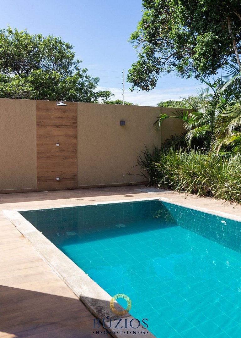 Casa Bz40 a 180m de la playa con piscina privada