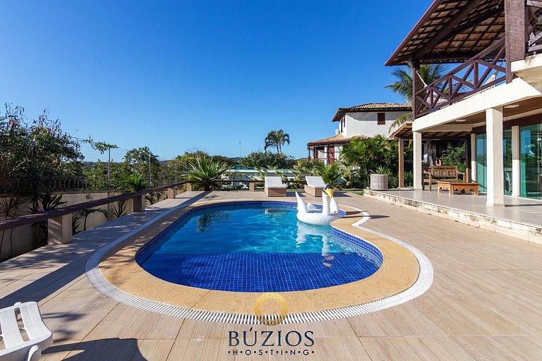 Bz52 House in Geribá with private pool and sauna