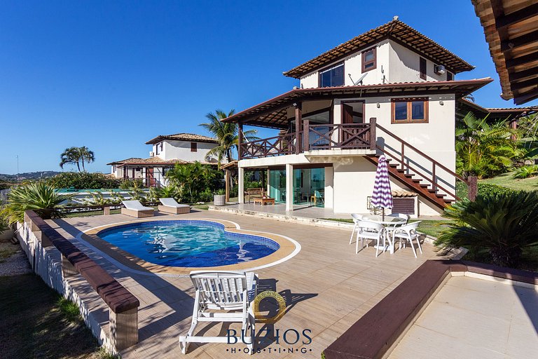 Bz52 House in Geribá with private pool and sauna
