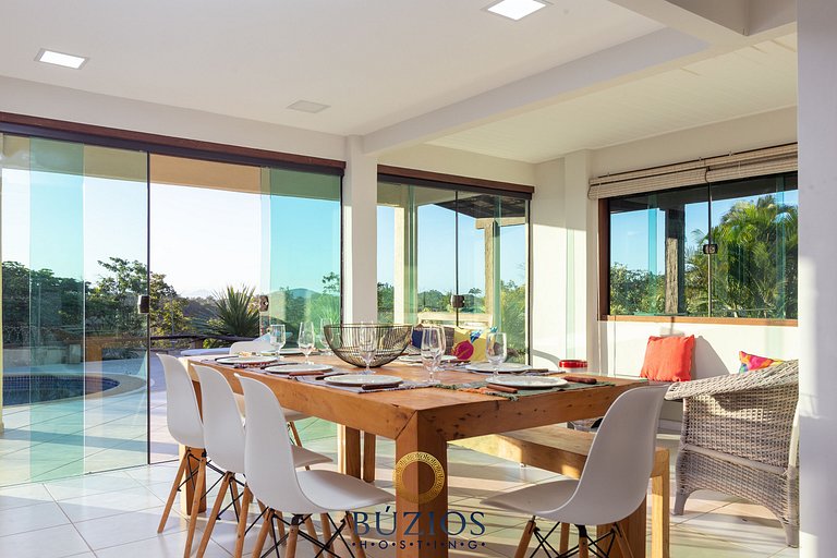 Bz52 House in Geribá with private pool and sauna