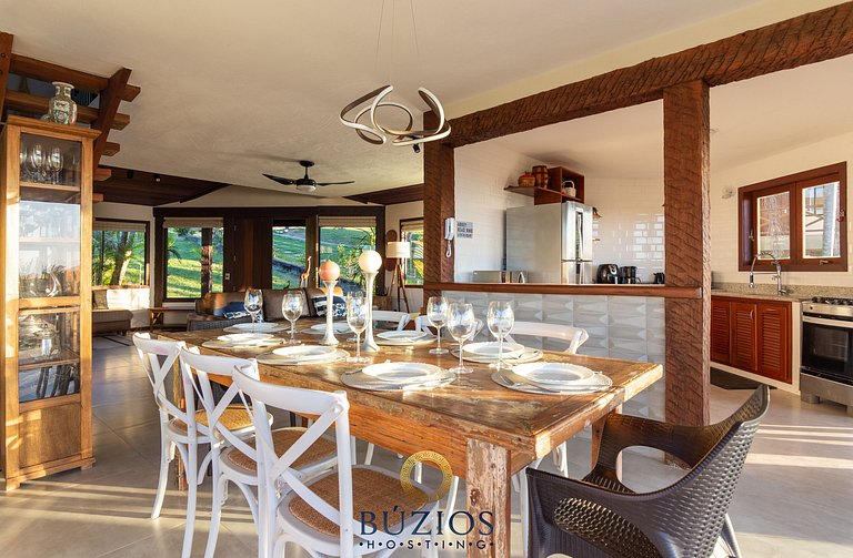 Bz52 House in Geribá with private pool and sauna