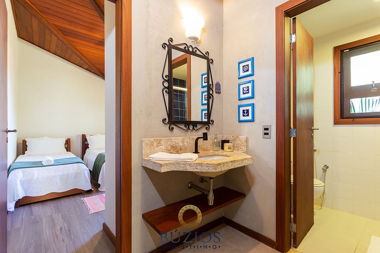 Bz52 House in Geribá with private pool and sauna