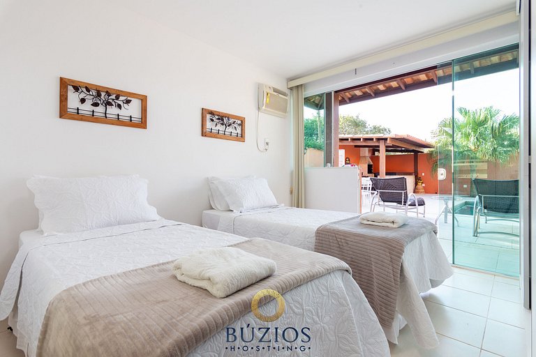 Bz36 600m from Rua das Pedras!House with private pool